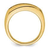 10k 1 carat Lab Grown Diamond VS/SI+ G+ Five Stone Complete Men's Ring